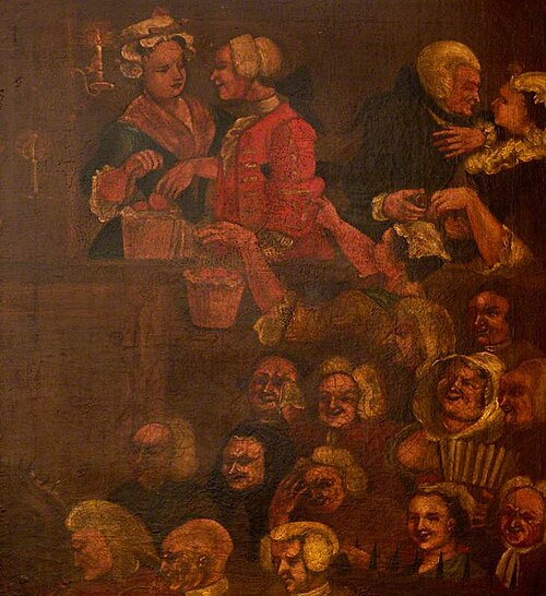 The Laughing Audience, 1733, 