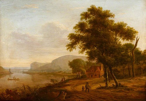 Landscape with Lake, 1649, 