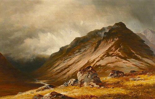 A Mountain Landscape, 1849, 