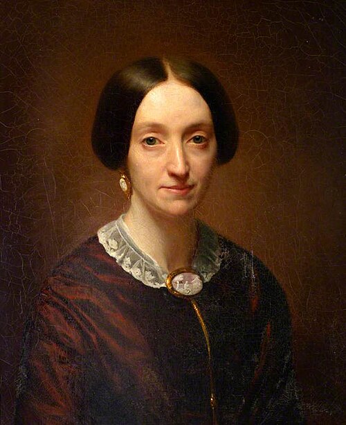 An Unknown Lady Wearing a Cameo, 1849, 