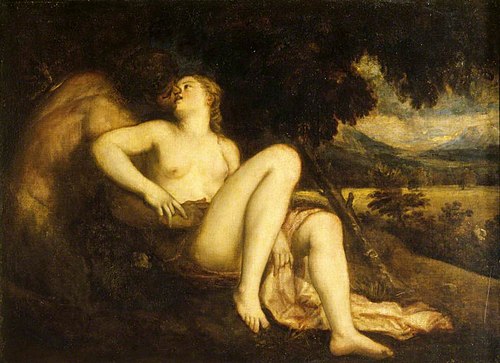 Nymph and Faun, 1570, 