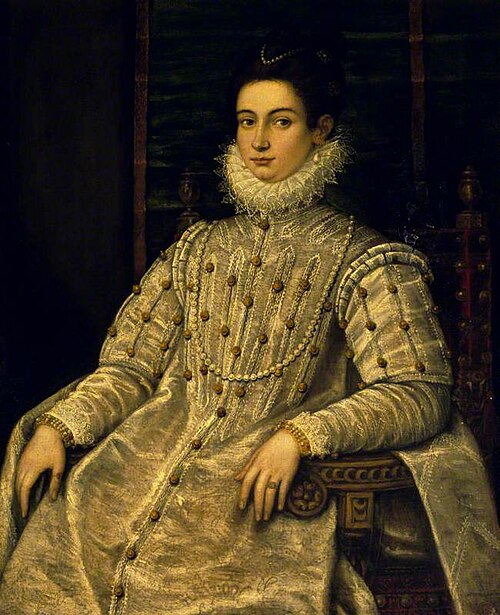 An Unknown Noblewoman seated in a Chair, 1599, 