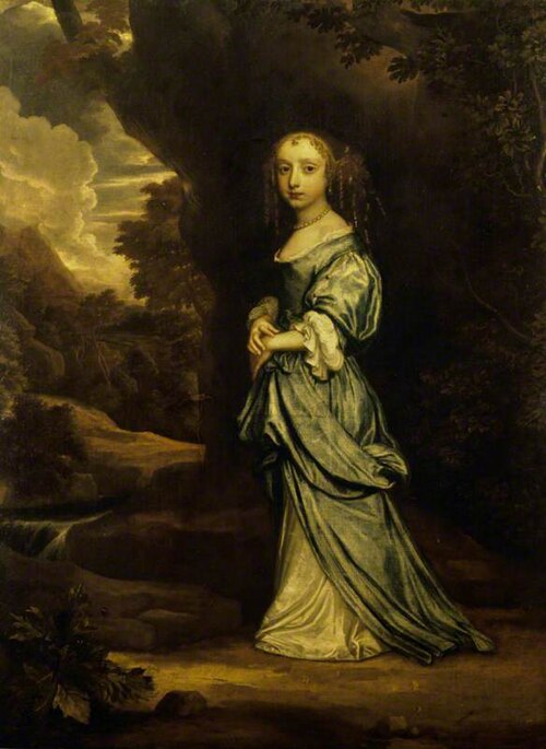 Lady Elizabeth Egerton, later Countess of Leicester (1653-1709), 1660, 