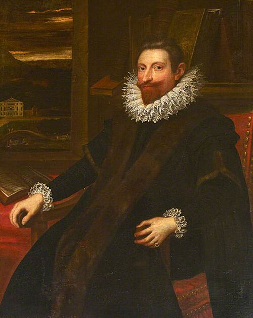 An Unknown Gentleman, possibly a Venetian, but formerly called Robert Hopton, 1620, 