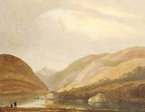 Dolbadarn Castle, 1849, 