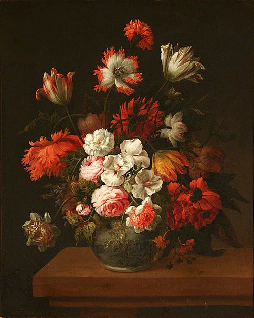 Flowers in a China Vase, 1667, 