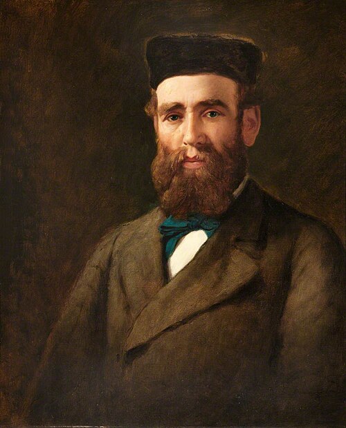 An Unknown Bearded Man, 1884, 