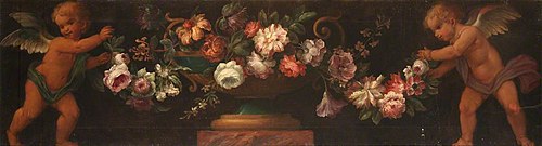Putti with Garlands, 1700, 