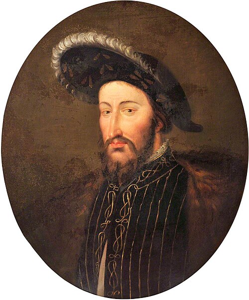 King François I, King of France (1494–1547), 1544, 