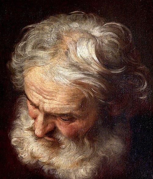 Head of a Bearded Old Man, 1649, 