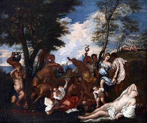 The Andrians (after Titian), 1749, 