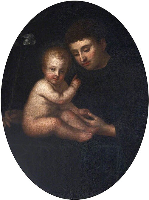 Saint Anthony of Padua with the Baby Jesus, 1649, 