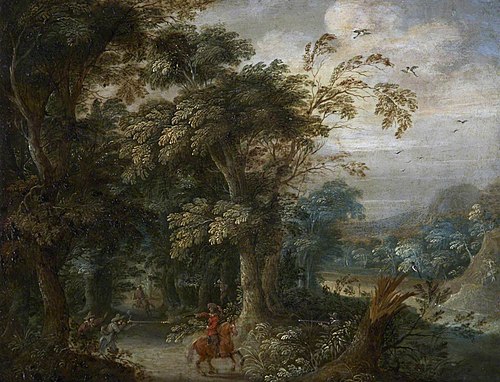 Bandits ambushing a Traveller, 1700, 