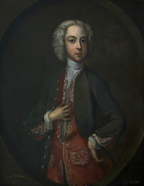 George Parker (1727/8 - 1740), 1740, 