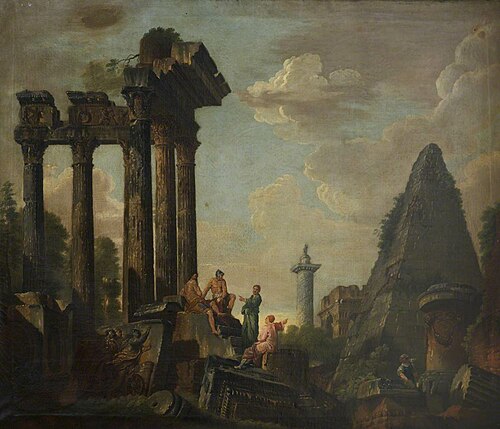 Architectural Capriccio, 1745, 