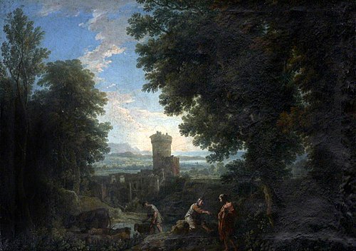 Classical Landscape with Figures, 1727, 