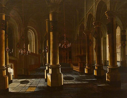 Church Interior, 1649, 