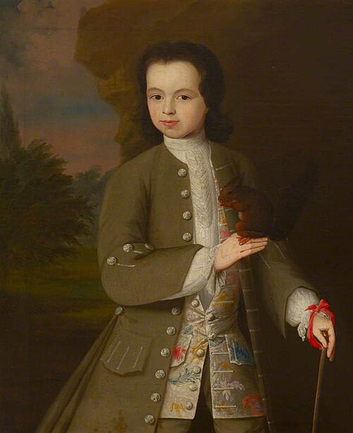 Thomas Hussey II (1722-1779), 1732, 