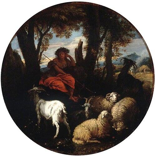 Apollo as a Shepherd, 1649, 