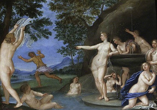 Actaeon fleeing from Diana and her Companions, 1630, 