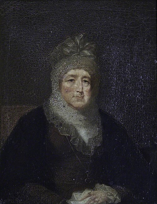 The Hon. Mary Vernon, Mrs George (Adams) Anson (1739-1843), 1840, 