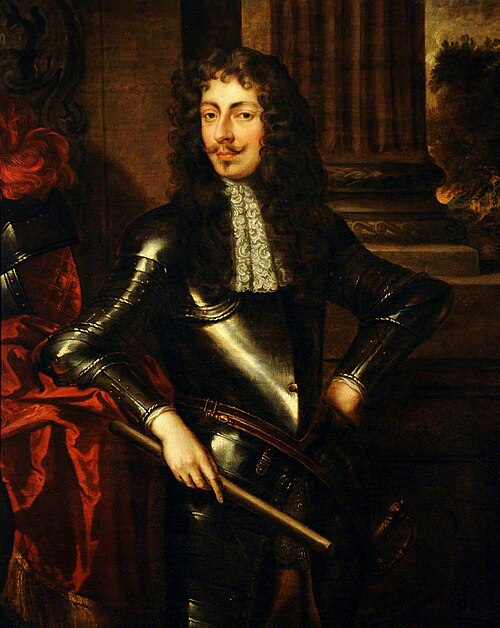 An Unknown Man in Black Armour, 1684, 