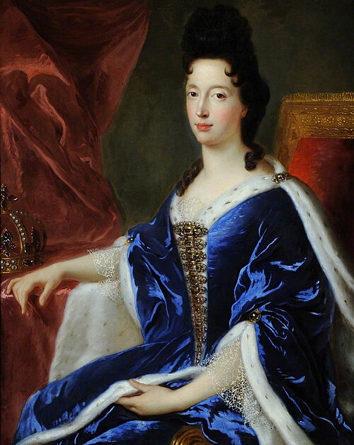 Queen (Mary Beatrice d'Este) of Modena (1658 - 1718), 1699, 