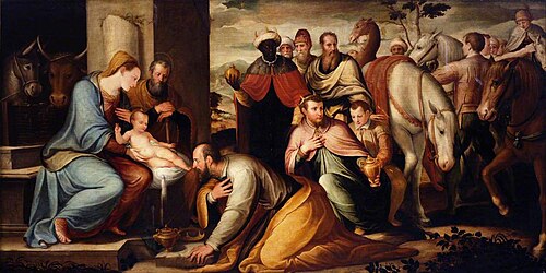 The Adoration of the Magi, 1549, 