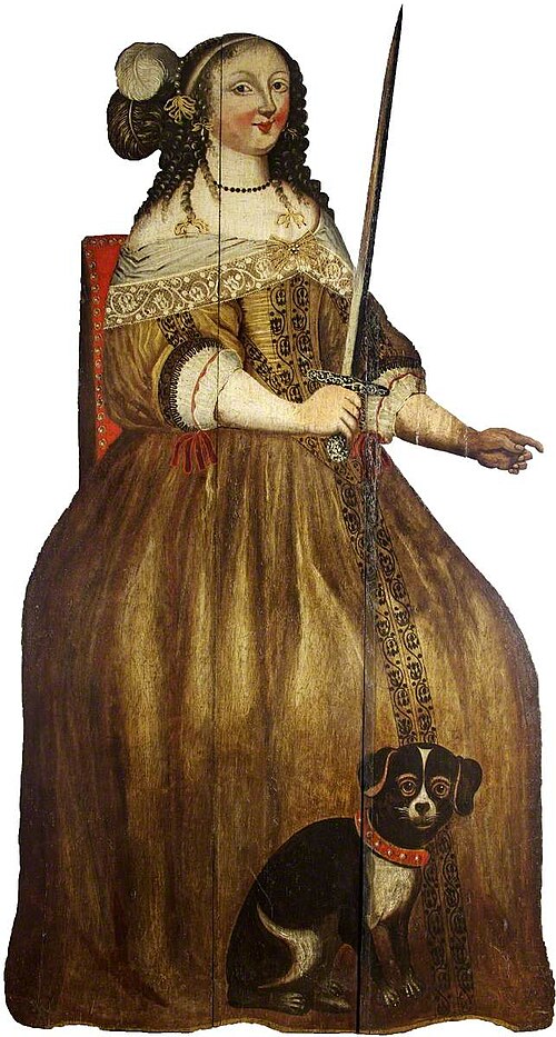Silent Companion: Woman with a Sword (possibly Vigilance), 1662, 