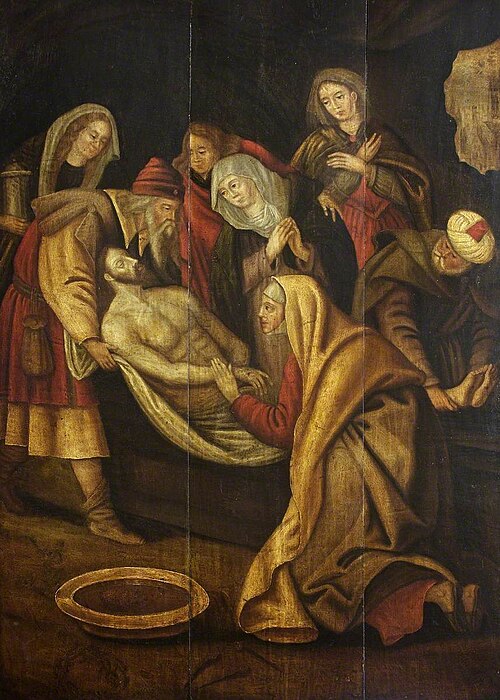 The Entombment of Christ, 1550, 