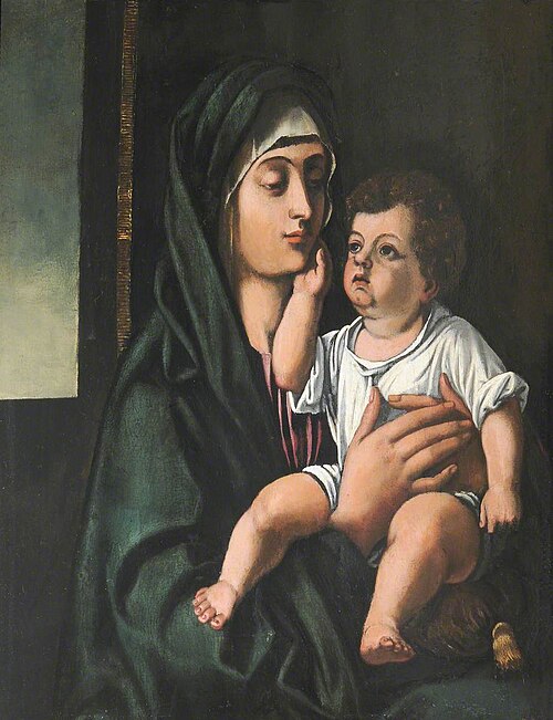 Madonna and Child (after Bellini), 1849, 