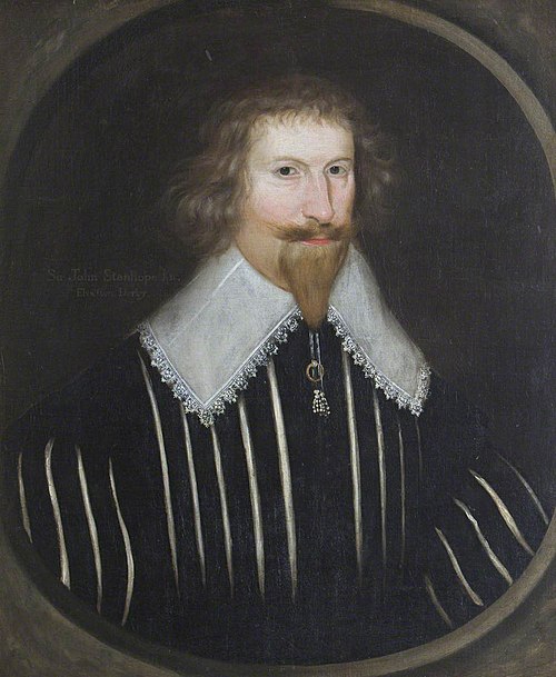 Sir John Stanhope (d. 1638) of Elvaston, Derby, 1649, 