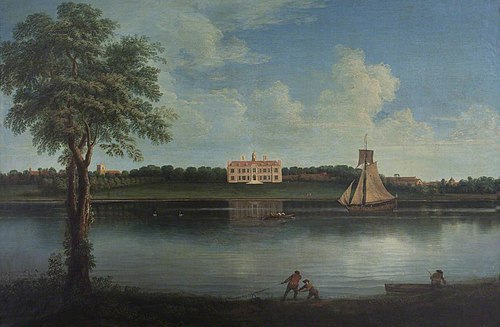 Sudbury Hall from the South, 1749, 