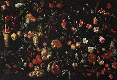 Flowers and Fruit, 1649, 