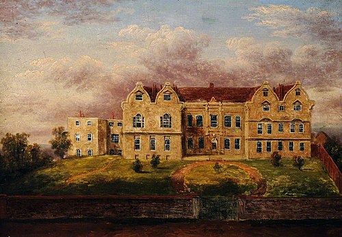 View of West Front of Treasurer's House, 1749, 