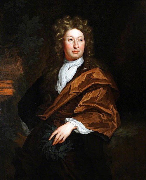 John Dryden (1631-1700) (copy after Kneller), 1695, 