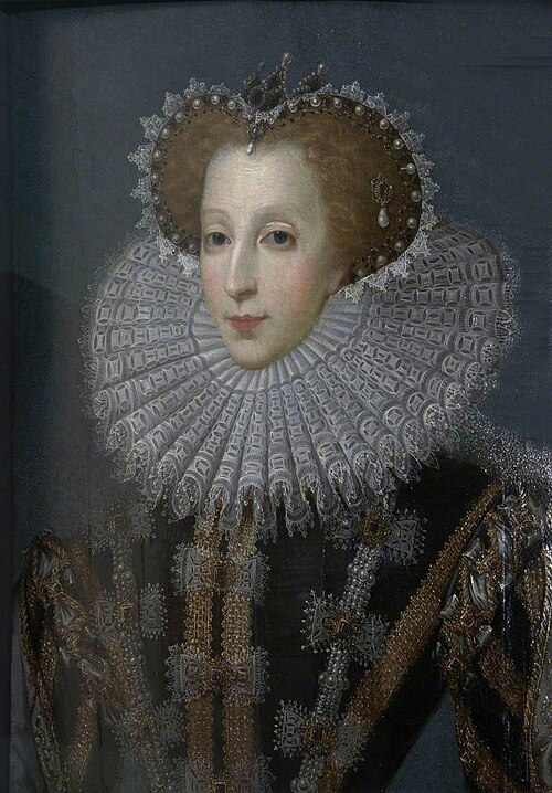 An Unknown Lady with a Lawn Ruff, possibly Elizabeth Stafford, Lady Drury (1546 - 1599), 1549, 