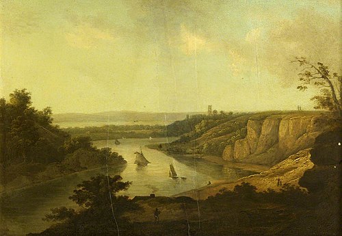 A View of the Avon Gorge, 1849, 