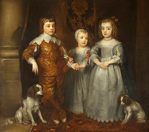 The Three Eldest Children of  Charles I, 1849, 