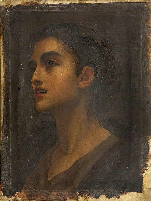 Head of  a Woman, 1849, 