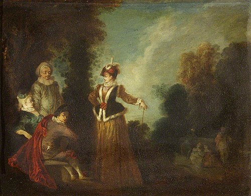 Fête champêtre, 1714, 