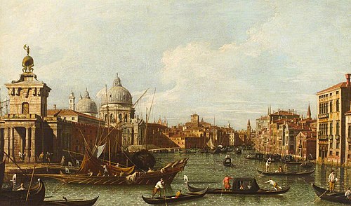 The Entrance to the Grand Canal, Venice, 1752, 