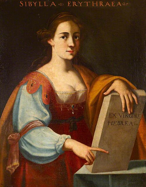 Sibylla Erythraea (The Erythraean Sibyl), 1750, 