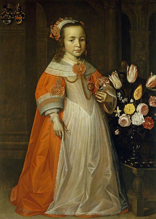 Anna Maria Siedonia Mockels (1624-1650) as a Child, 1630, 