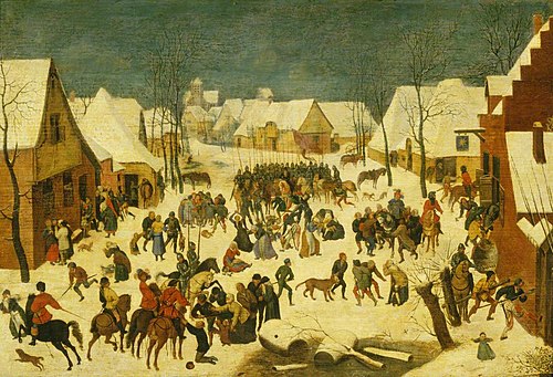 The Massacre of the Innocents (after Pieter Bruegel the elder), 1649, 