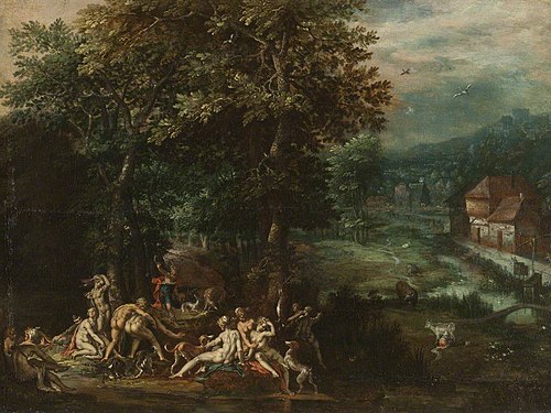 Diana and Actaeon, 1649, 
