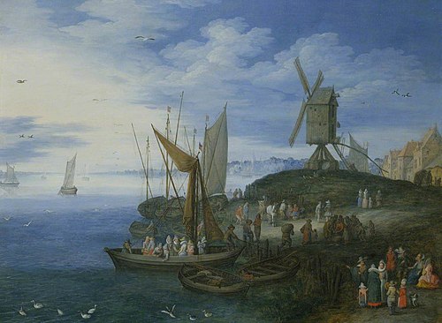 A Harbour Scene, 1649, 