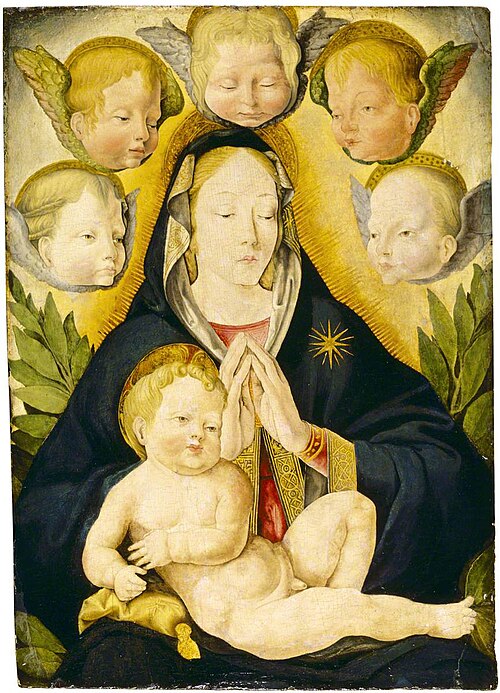 The Madonna and Child with Cherubim, 1500, 