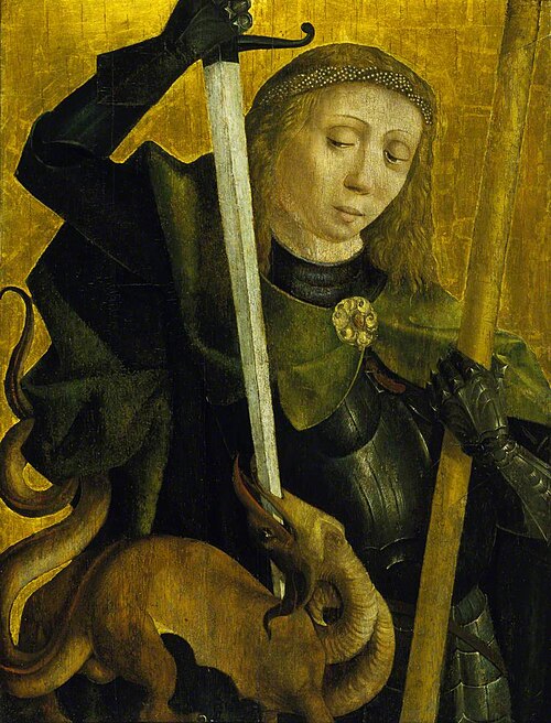 Saint George and the Dragon, 1484, 