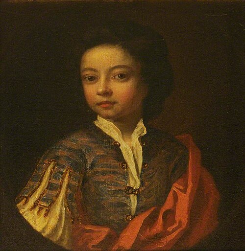 Thomas Lennard Chute as a Young Boy, 1700, 